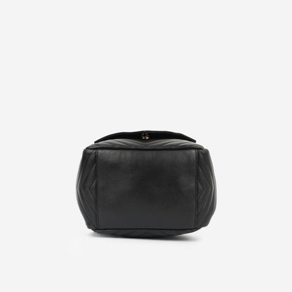 Saint Laurent Luxury Leather Red Backpack Red