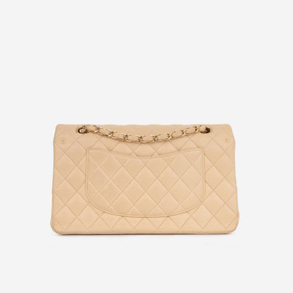Chanel Classic Flap Lambskin Black Shoulder Bag Style 61