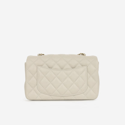 Chanel Classic Flap Lambskin Gold Shoulder Bag Style 119