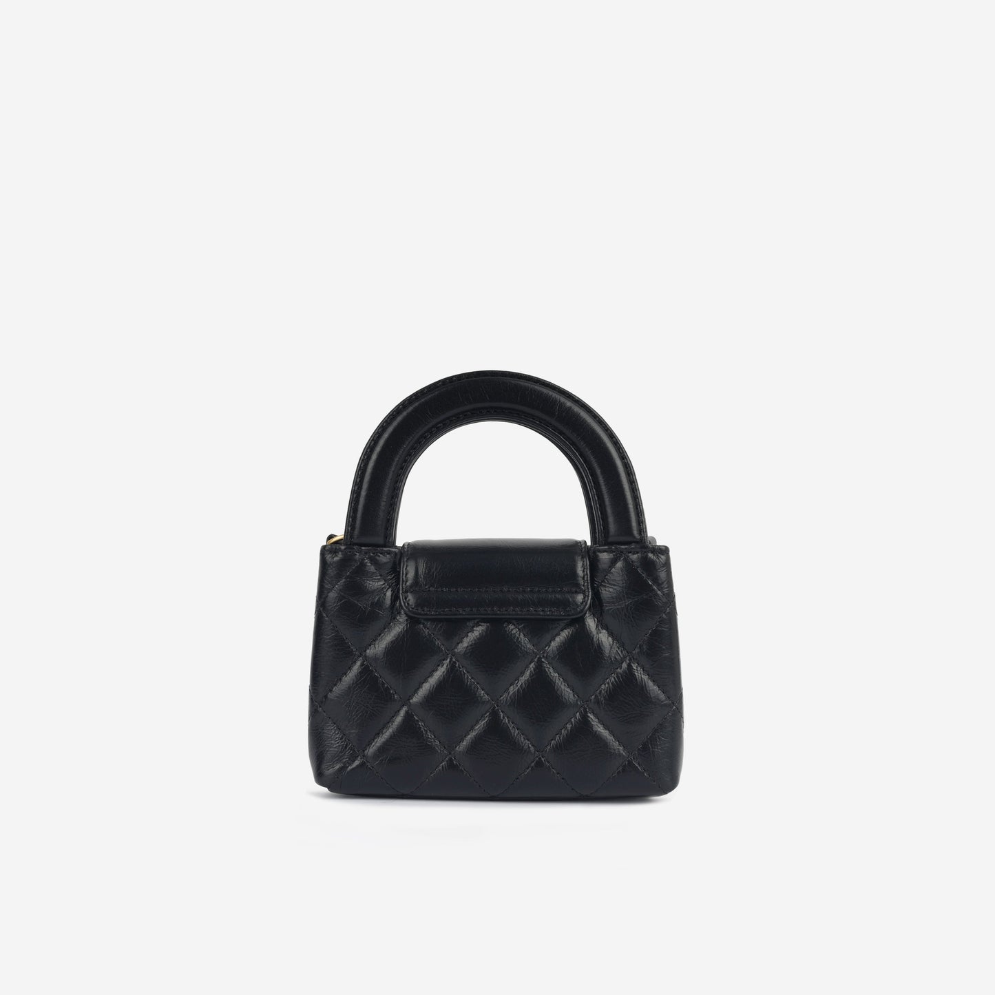 Chanel Kelly Lambskin Black Shoulder Bag Style 2