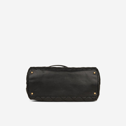 Chanel Retro Chain Tote - Black