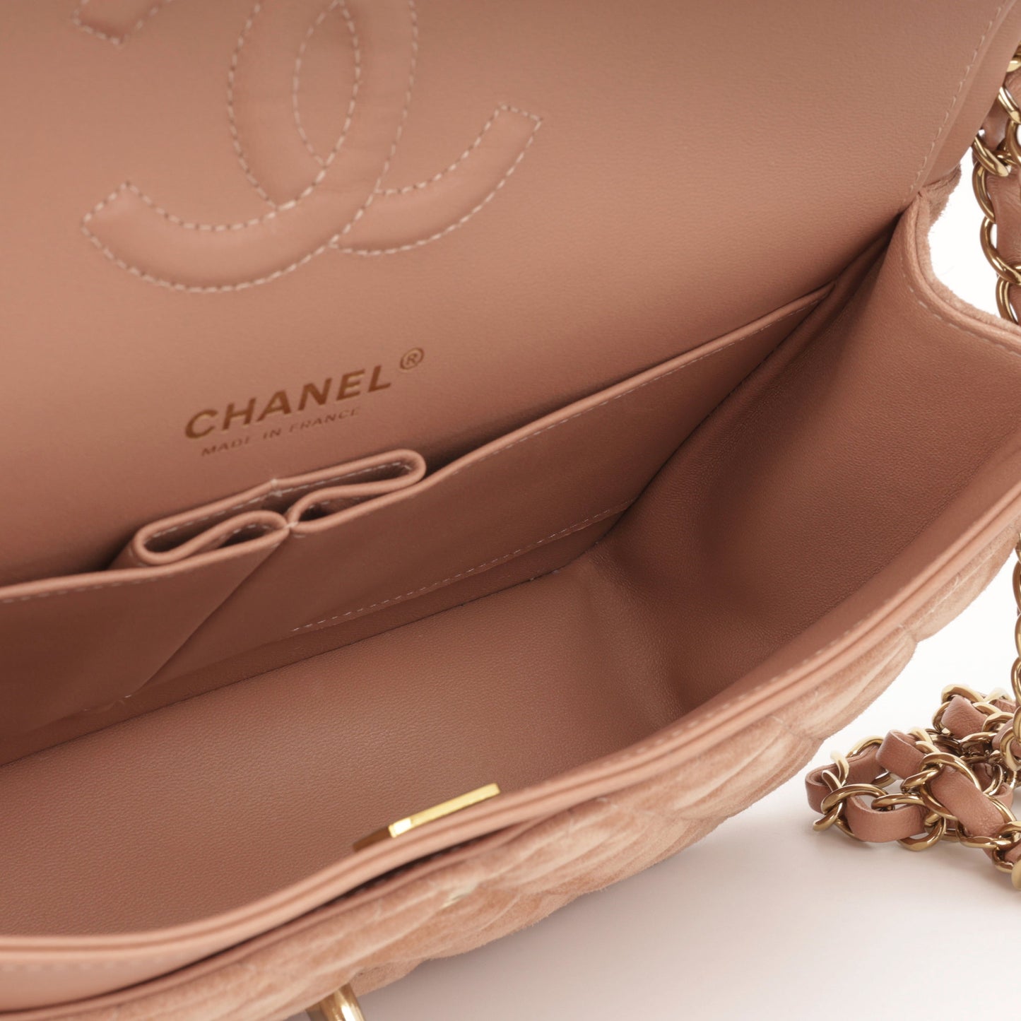 Chanel Classic Flap Leather Gold Shoulder Bag Style 5