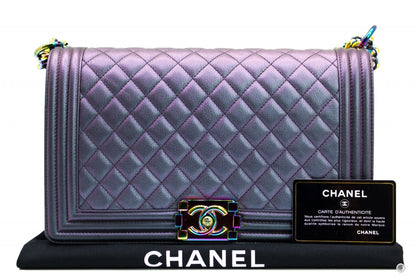 Chanel Boy Medium Calfskin Shoulder Bag