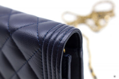Chanel Boy Caviar Chain Crossbody