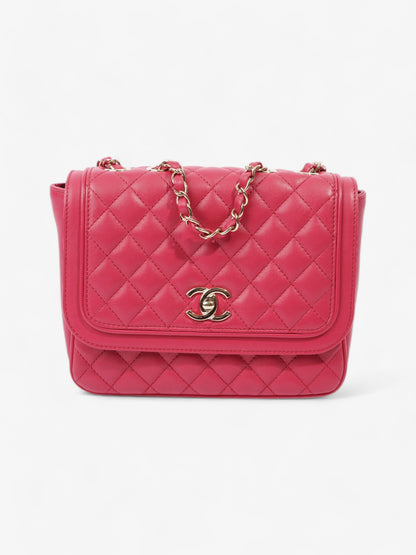 Chanel Lovely Day Pink Lambskin Leather Small