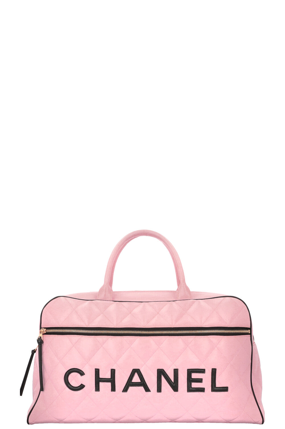 Chanel Bowling Bag Calfskin Pink