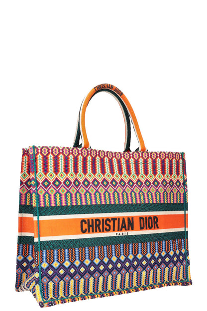 Dior Book Tote Canvas Tote Bag