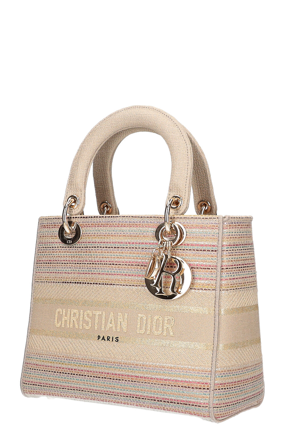 Dior Book Tote Lady Dior Canvas Tote Bag
