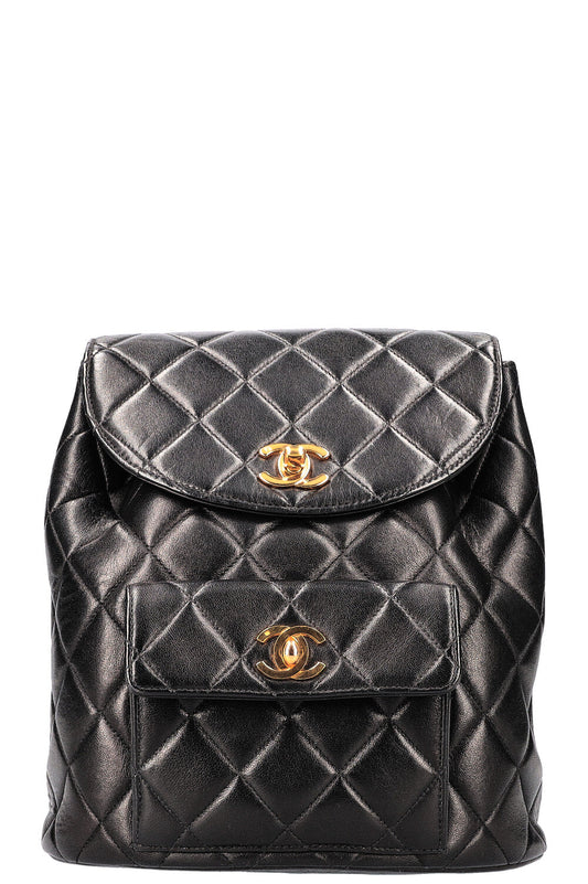 Chanel Quilted Black Luxury Backpack