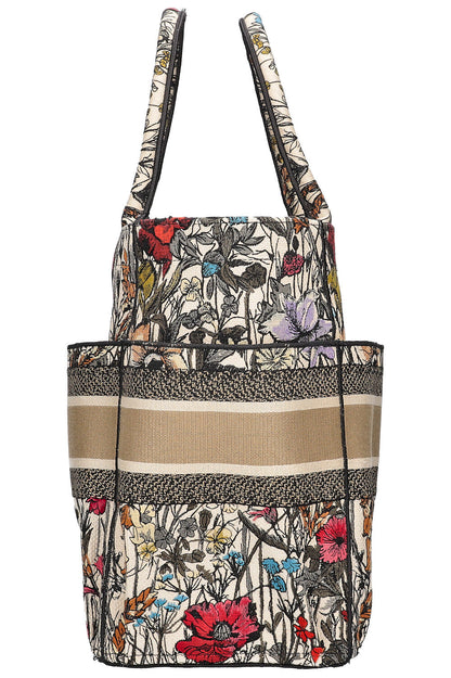 Dior Book Tote Canvas Tote Bag