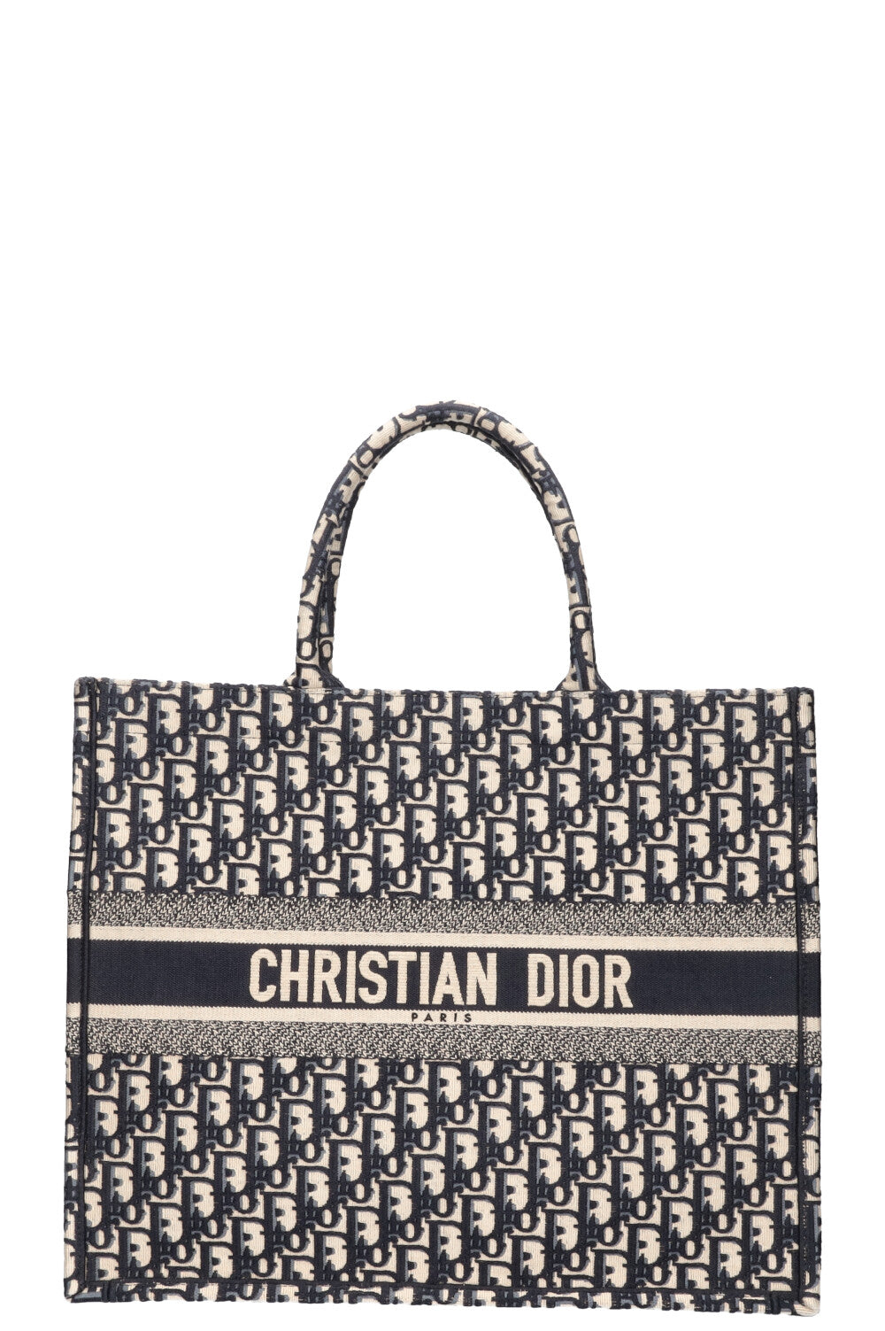 Dior Book Tote Oblique Blue Tote Bag Style 17