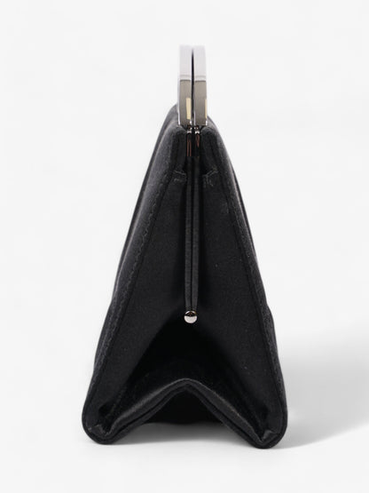 Chanel Luxury Satin Black Clutch