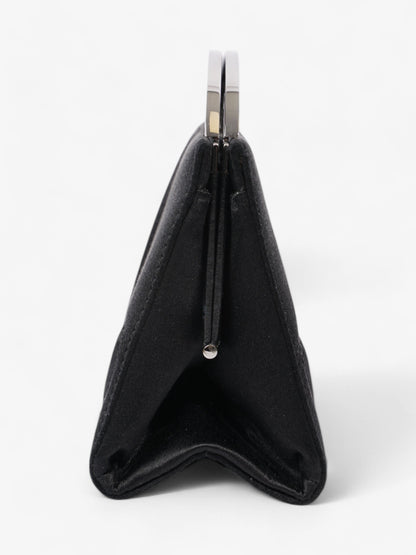 Chanel Luxury Satin Black Clutch