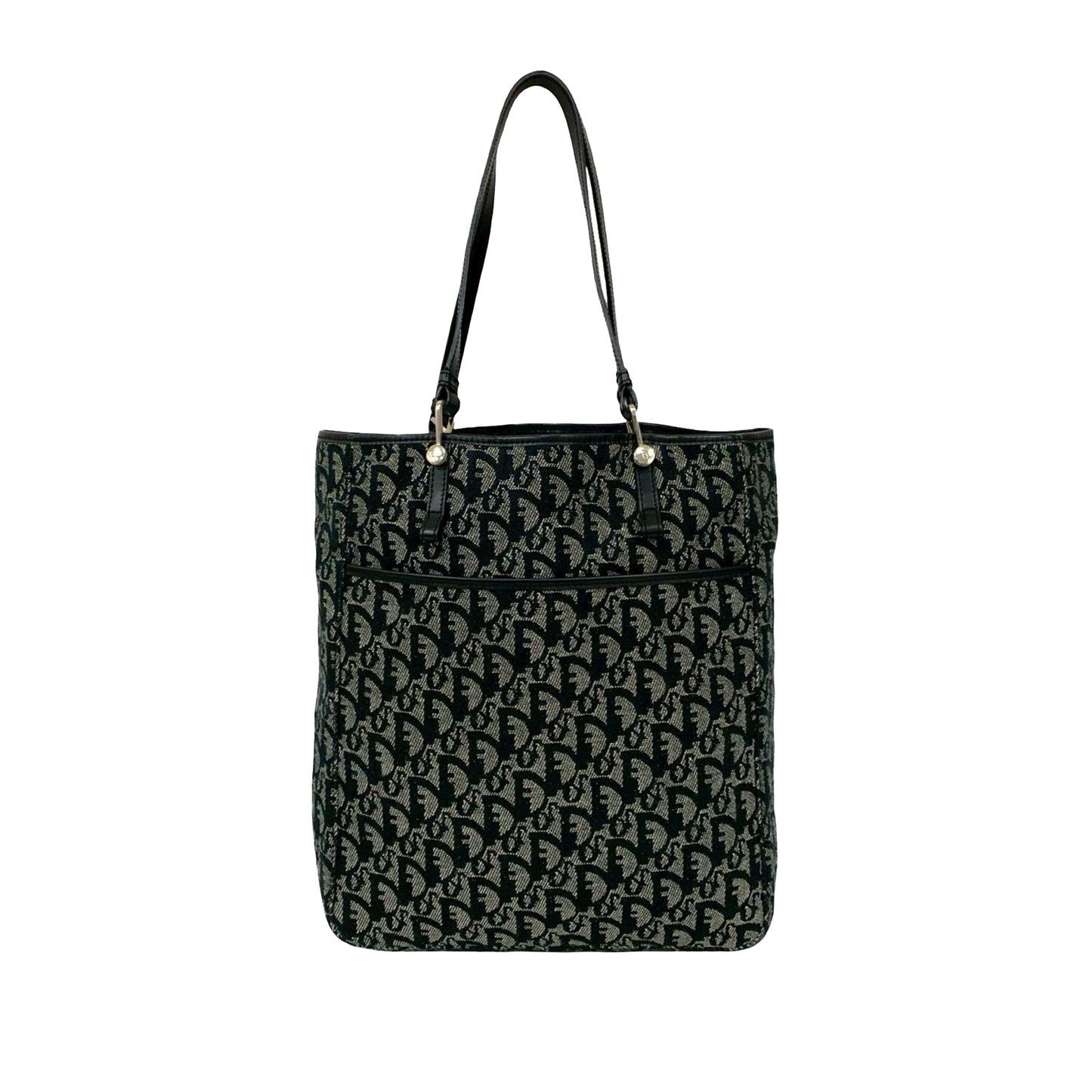 Dior Diorissimo Canvas Black Tote Bag