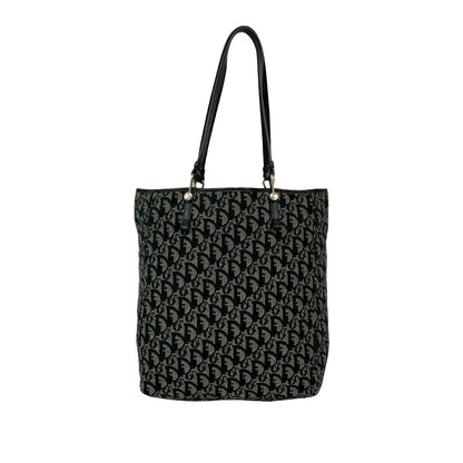 Dior Diorissimo Canvas Black Tote Bag
