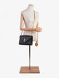 Saint Laurent Envelope Navy Blue Grained Leather Medium