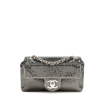 Chanel Metallic Mesh Mini Flap Bag