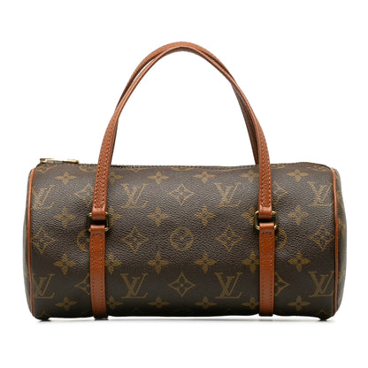 Brown Louis Vuitton Monogram Papillon 26 HandBag