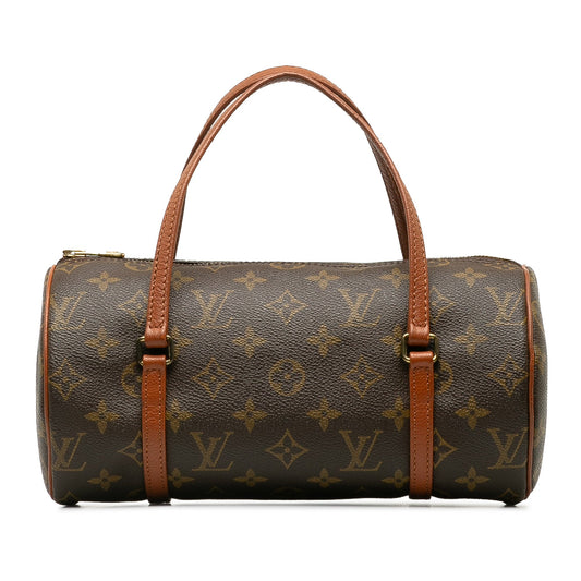 Brown Louis Vuitton Monogram Papillon 26 HandBag