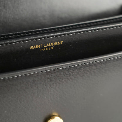 Saint Laurent Sunset Black Shoulder Bag