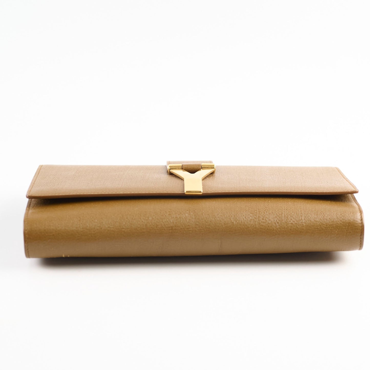 Saint Laurent Luxury Leather Red Clutch Style 4