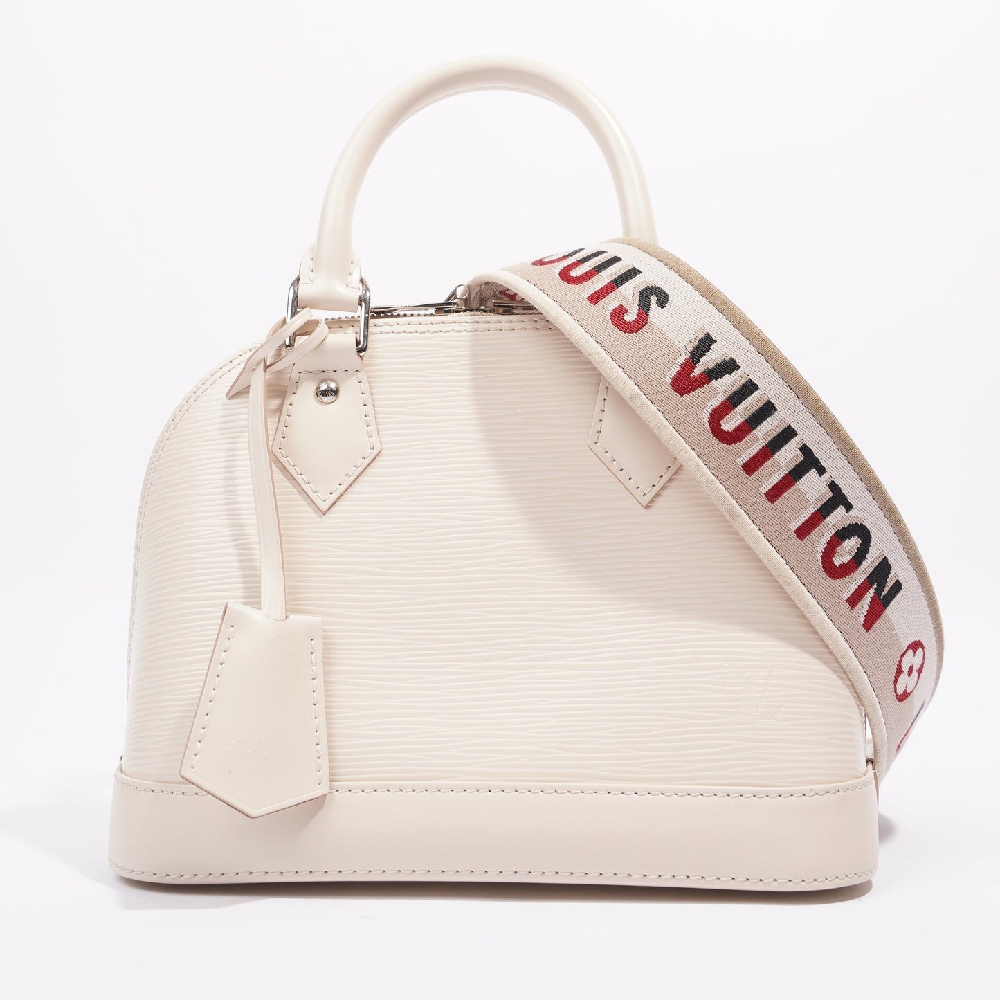 Louis Vuitton Alma BB Epi Leather Shoulder Bag Cream BB