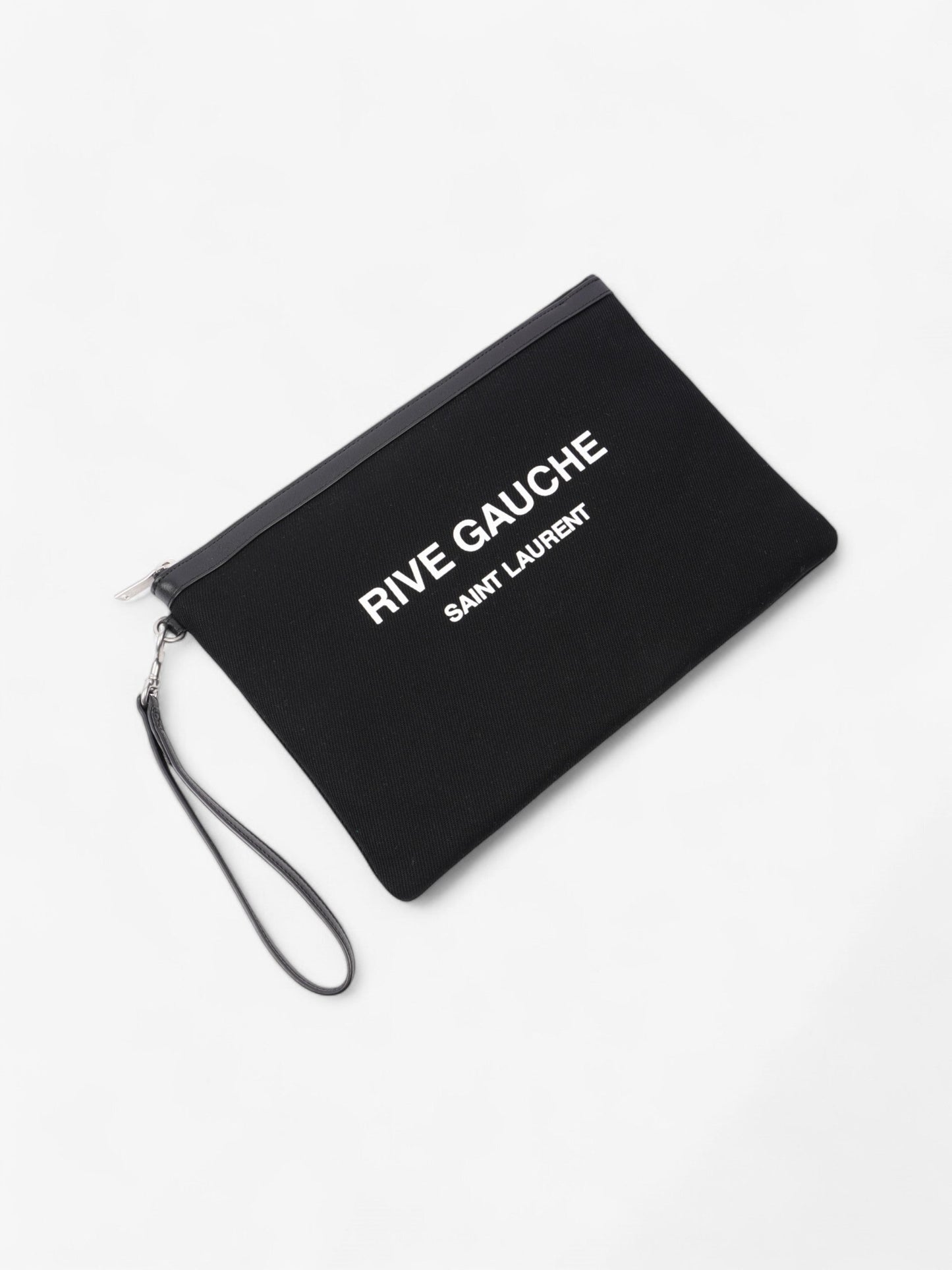 Saint Laurent Canvas Black Handbag Canvas