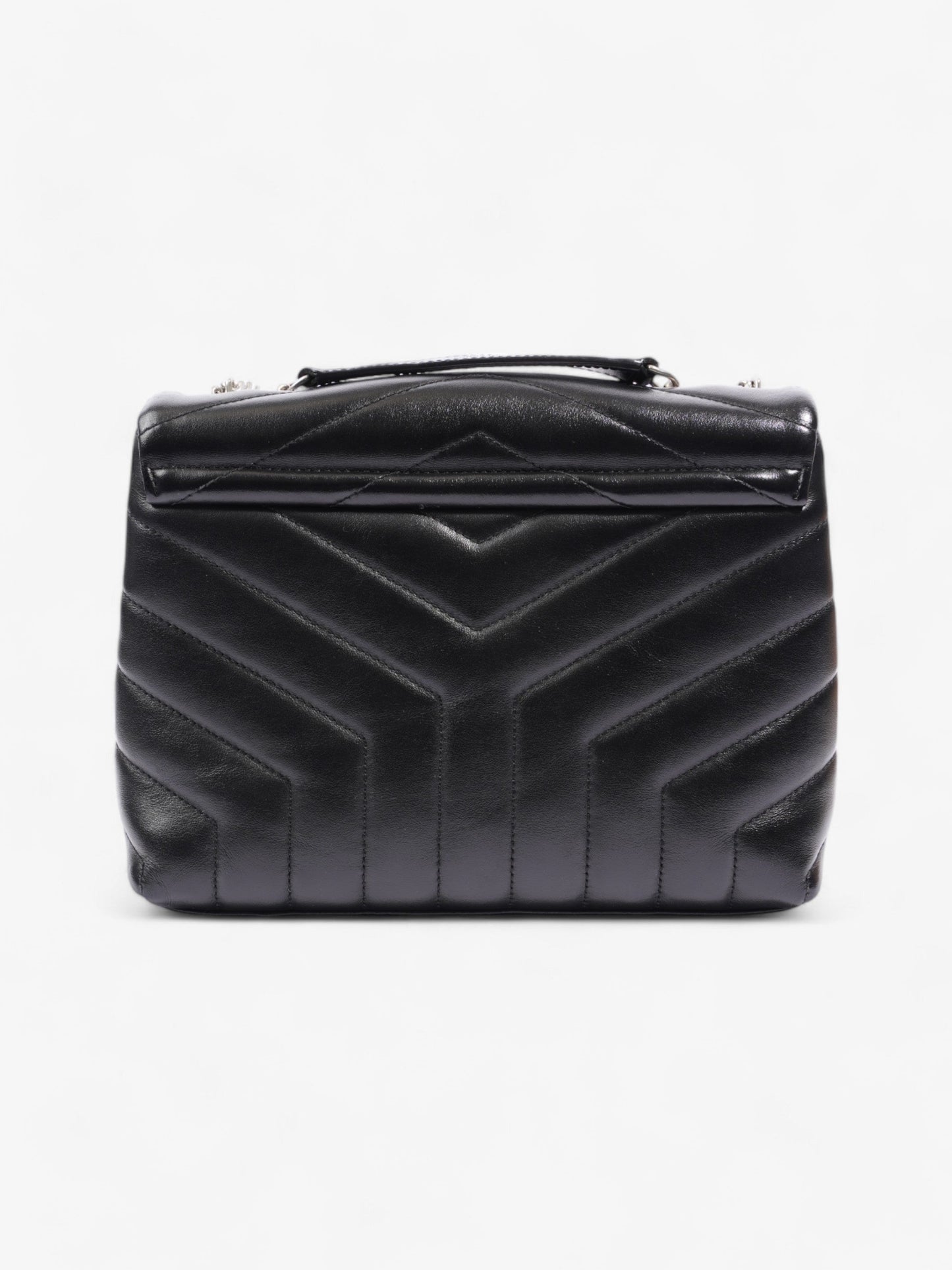 Saint Laurent Lou Leather Black Handbag Style 5