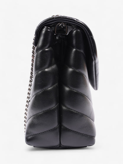 Saint Laurent Lou Leather Black Handbag Style 5