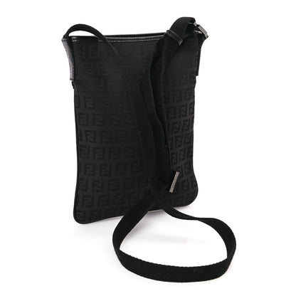 Fendi Zucchino Crossbody Black