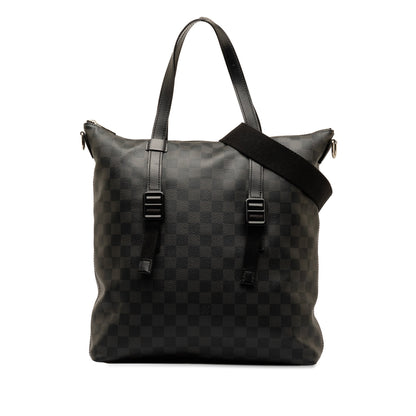 Black Louis Vuitton Damier Graphite Skyline Satchel