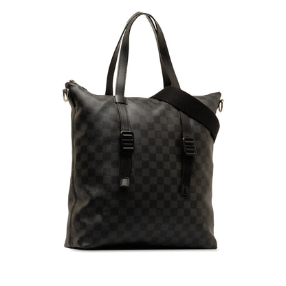 Black Louis Vuitton Damier Graphite Skyline Satchel
