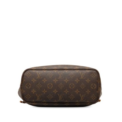 Brown Louis Vuitton Monogram Neverfull PM Tote Bag