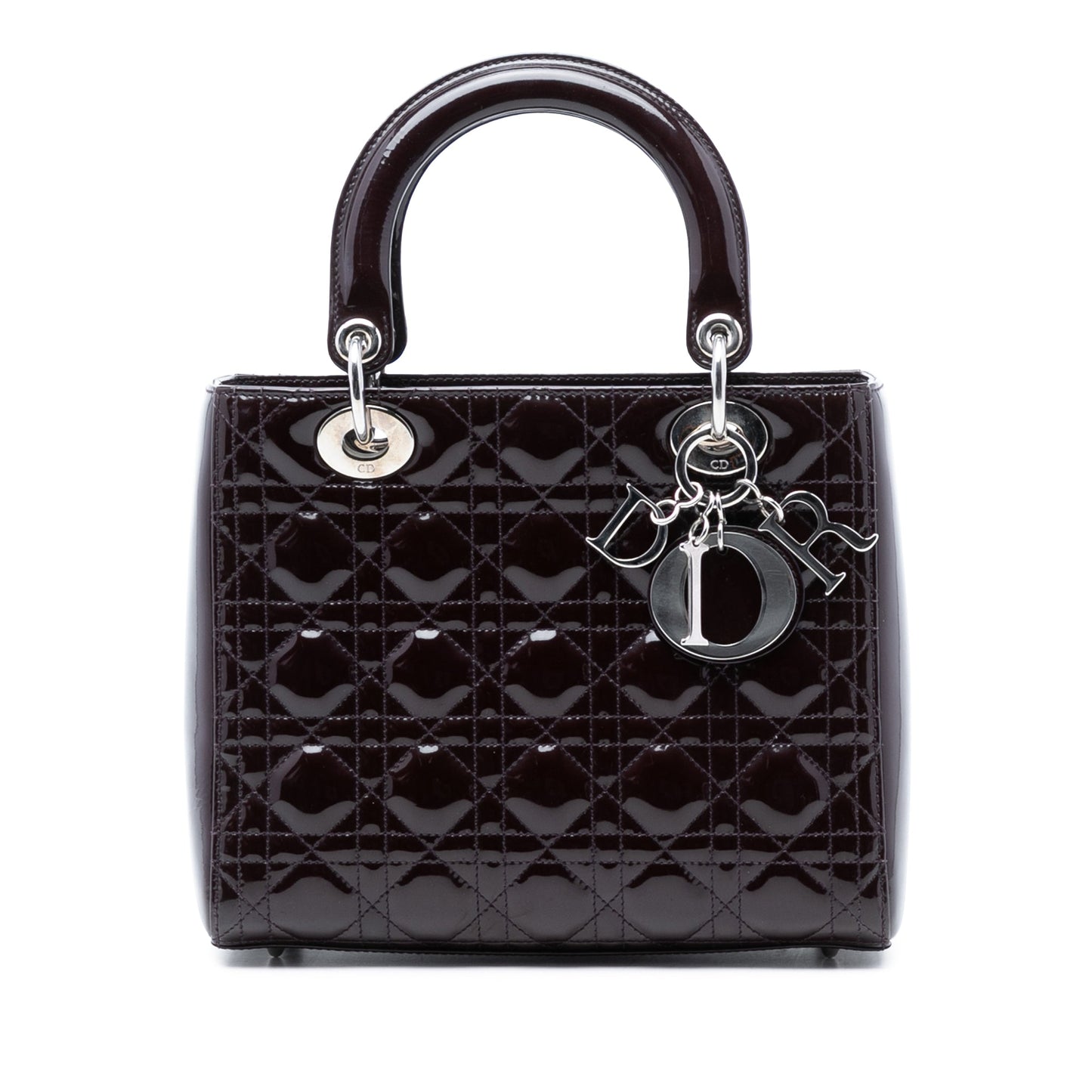 Dior Lady Dior Cannage Red Handbag Style 4