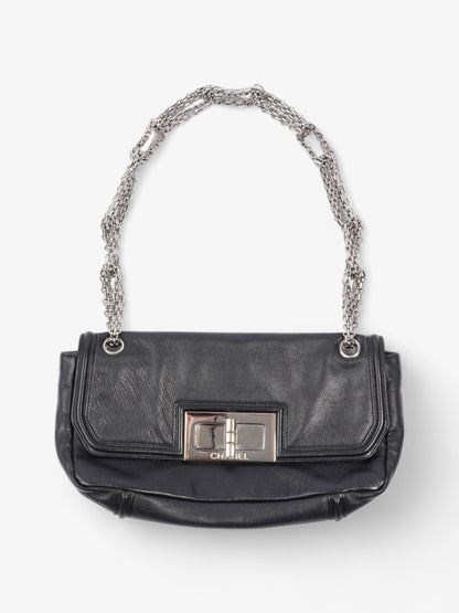 Chanel Mademoiselle Lock Flap Black Leather