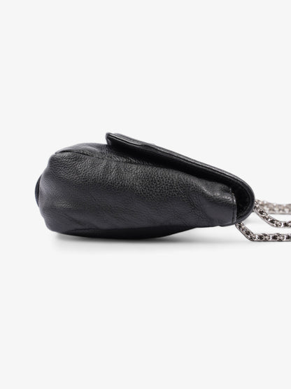 Chanel Mademoiselle Lock Flap Black Leather