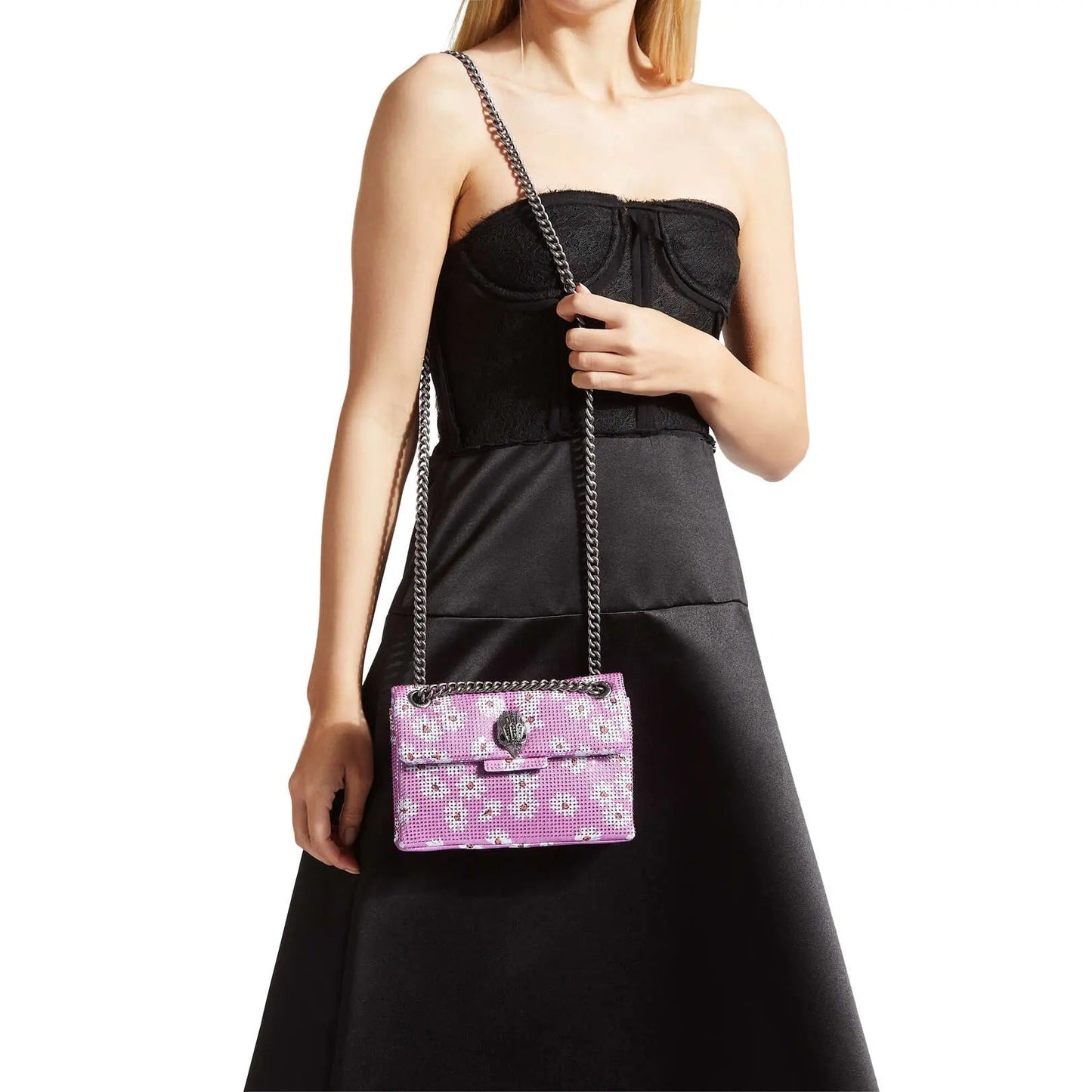 KURT GEIGER LONDON KENSINGTON MINI DAISY CROSSBODY BAG