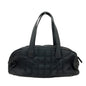 Chanel Boston Duffel bag A15828 Leather / nylon black New travel line Women d