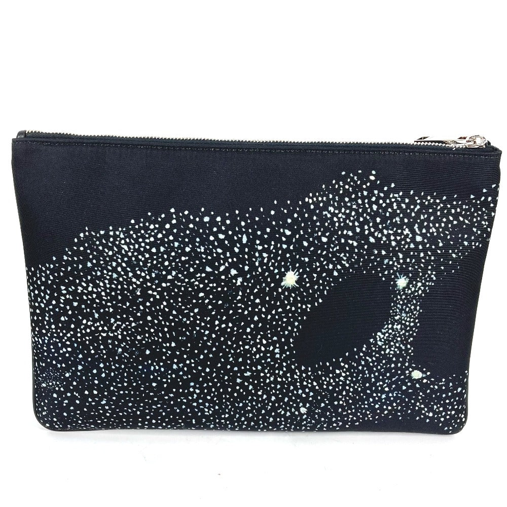 Dior Clutch bag Nylon black Pouch Kenny Scharf collaboration mens