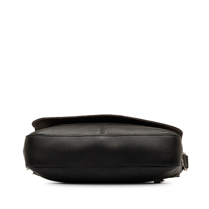 Black Louis Vuitton Damier Infini District PM Crossbody Bag