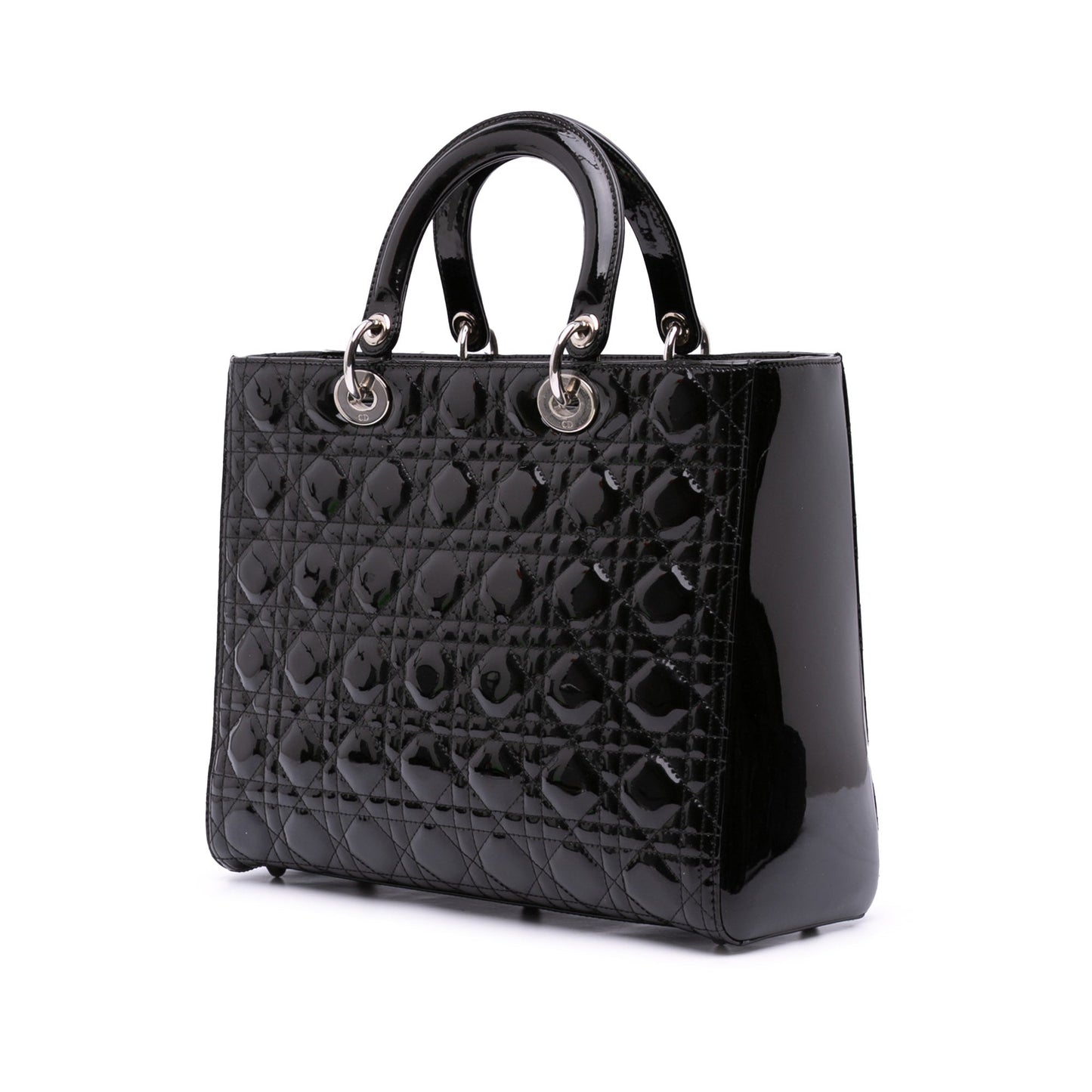 Dior Lady Dior Cannage Black Handbag Style 8
