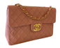 Chanel 90 S Barbie Pink Lambskin Maxi 24K Gold Hardware