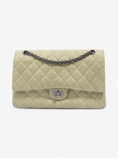 Chanel 2 55 Reissue Pistachio Green Nubuck
