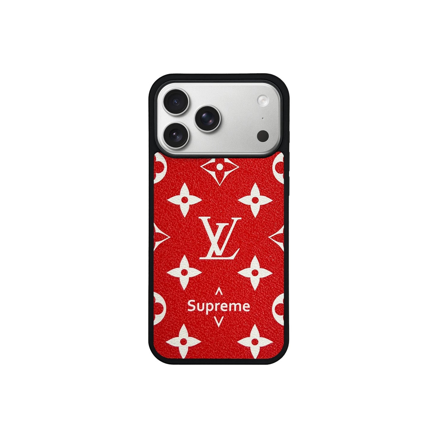 LVxSUP RED MONOGRAM