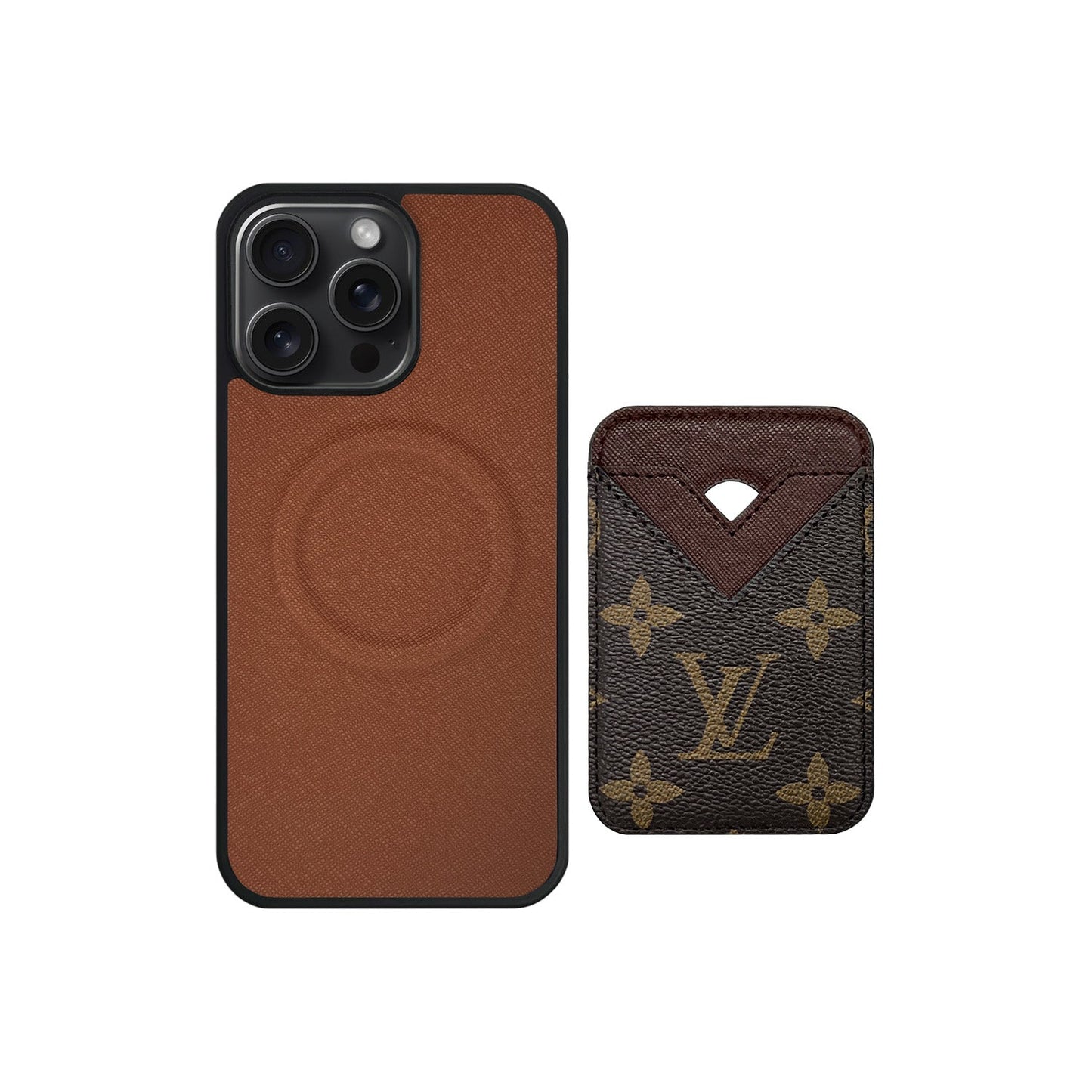 MAGSAFE CARDHOLDER LV BROWN MONOGRAM