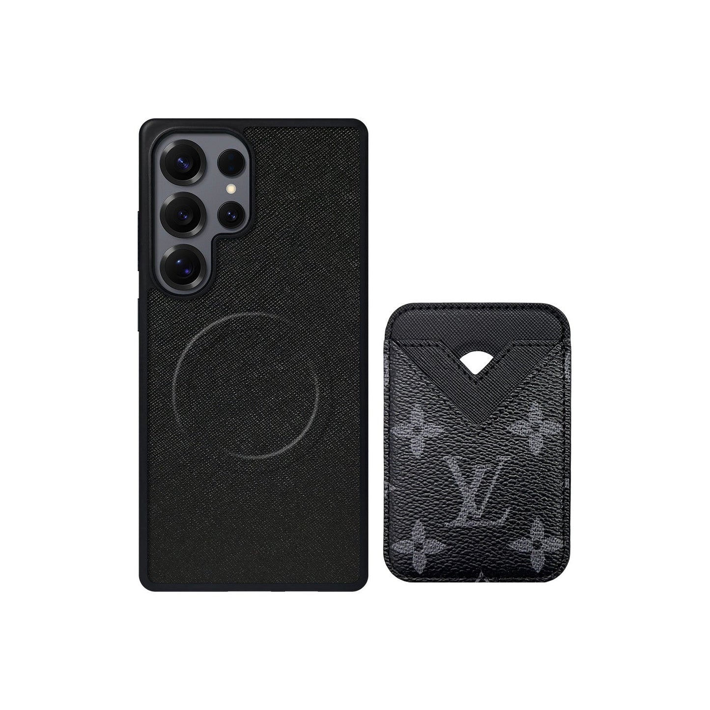 MAGSAFE CARDHOLDER LV BLACK MONOGRAM