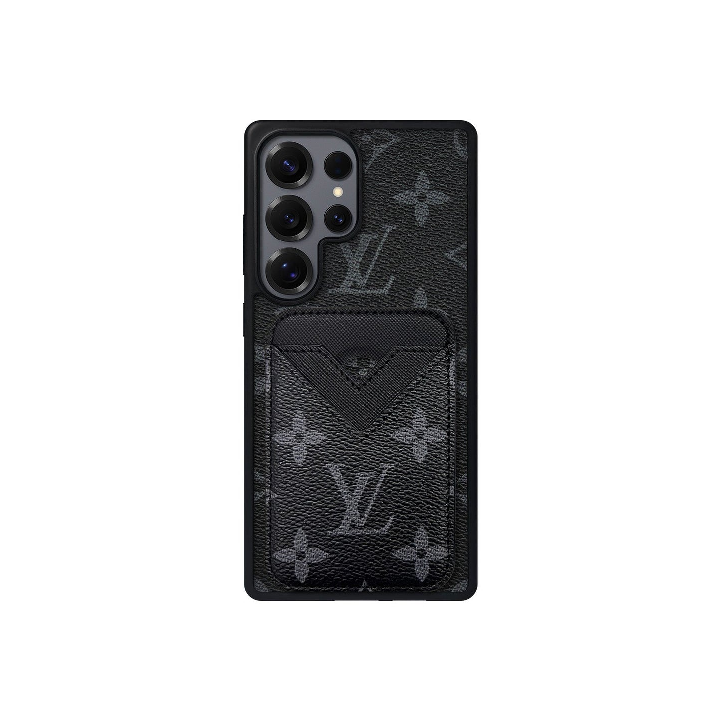 SET MAGSAFE CARDHOLDER LV MONOGRAM BLACK