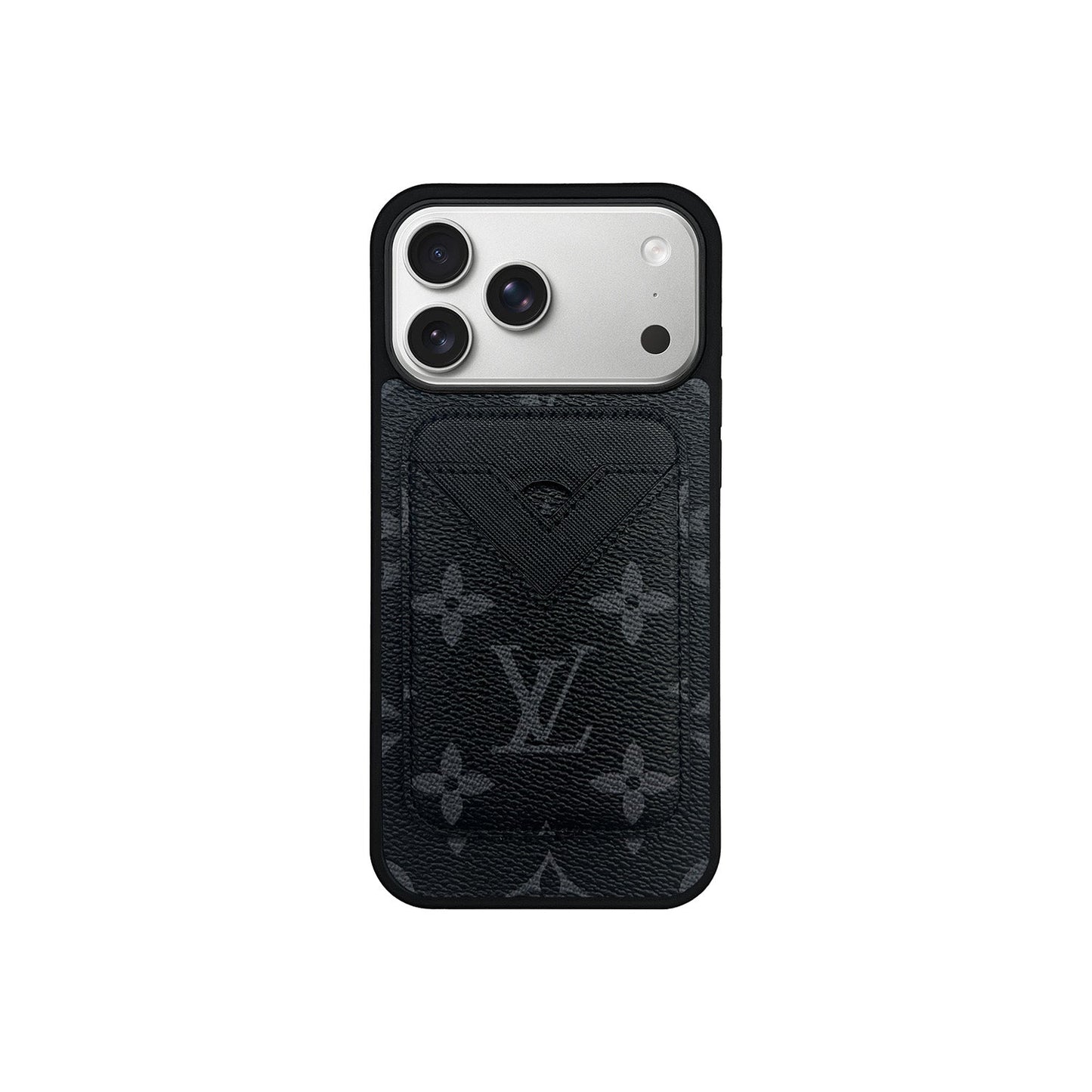 SET MAGSAFE CARDHOLDER LV MONOGRAM BLACK