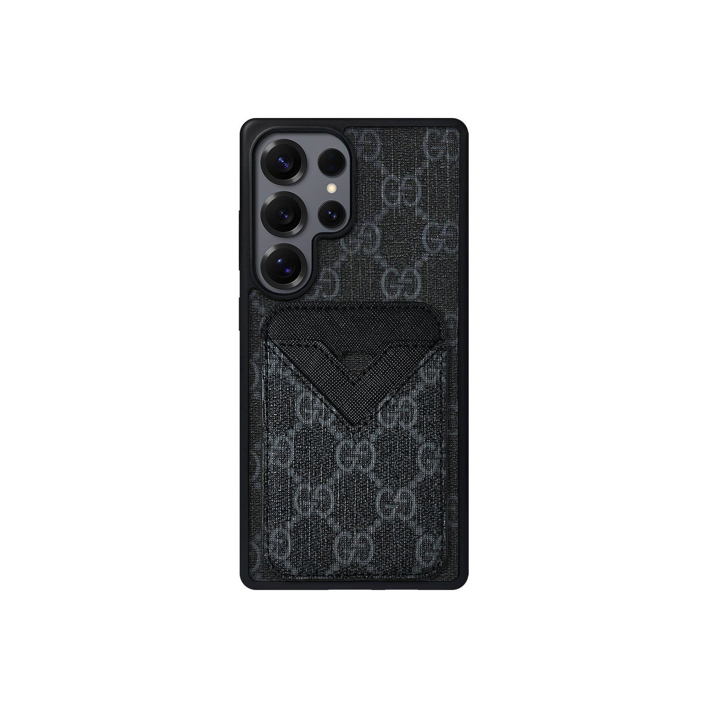 MAGSAFE CARDHOLDER GG BLACK MONOGRAM