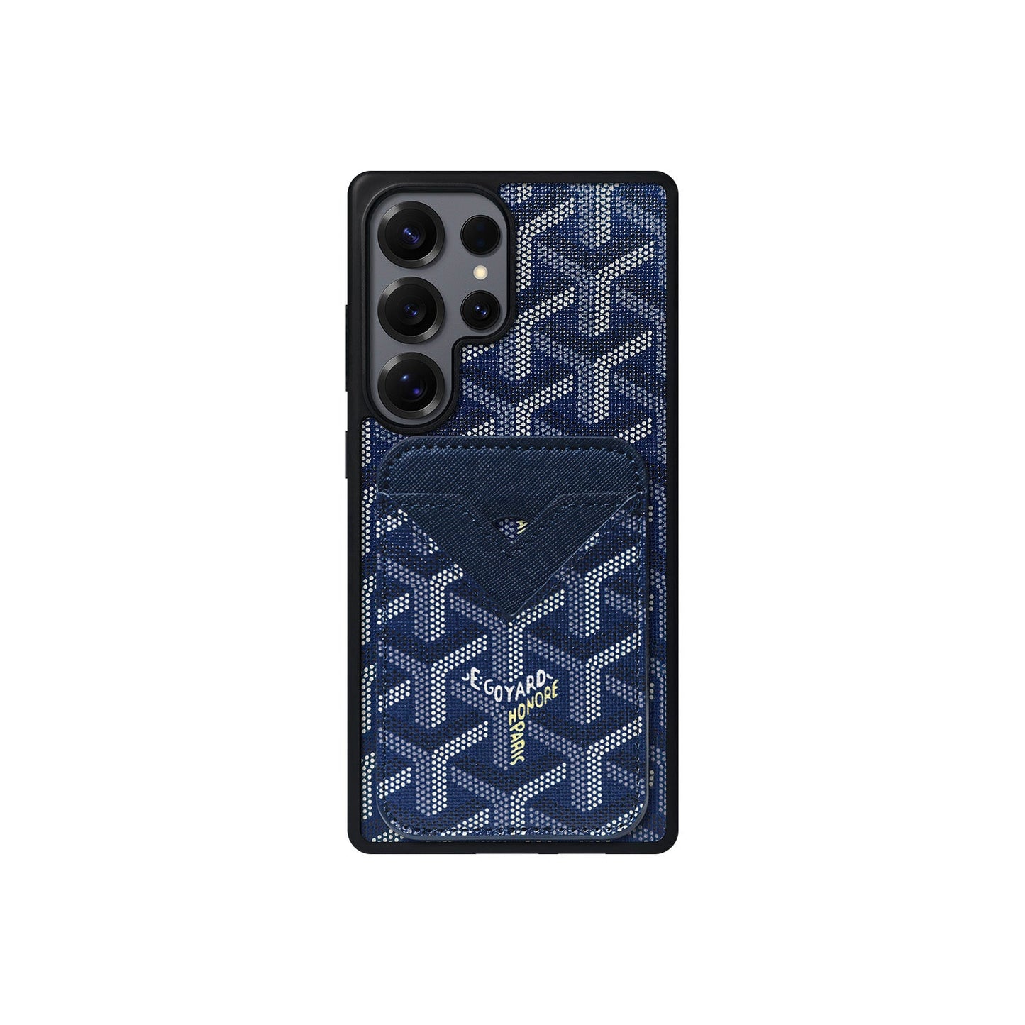 BLUE GYA MAGSAFE CARDHOLDER MONOGRAM